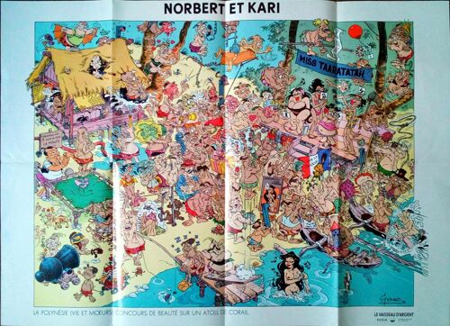 Godard Norbert Et Kari La Polynésie Concours De Beauté Sur Un Atoll De Corail