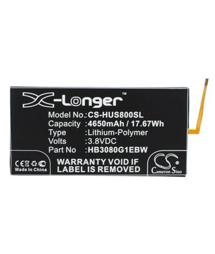 Batterie 3.8V 4.65Ah LiPo pour Huawei MediaPad T1 9.6