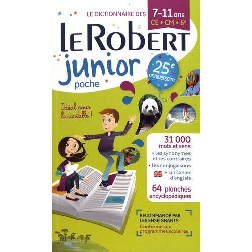 Le Robert Junior Poche - 7-11 Ans Ce-Cm-6e