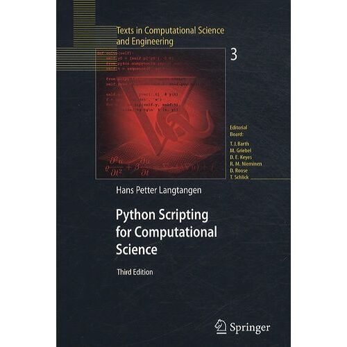 Python Scripting For Computational Science - With 62 Figures