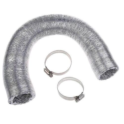 Conduit d'air flexible en aluminium non isolé fiable Conduit de tuyau de ventilation de sécheuse