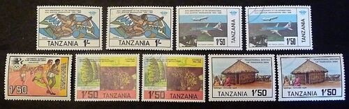 Tanzanie Neuf Et Oblitéré N° 240 Et + Lot De 9 Timbres De 1984