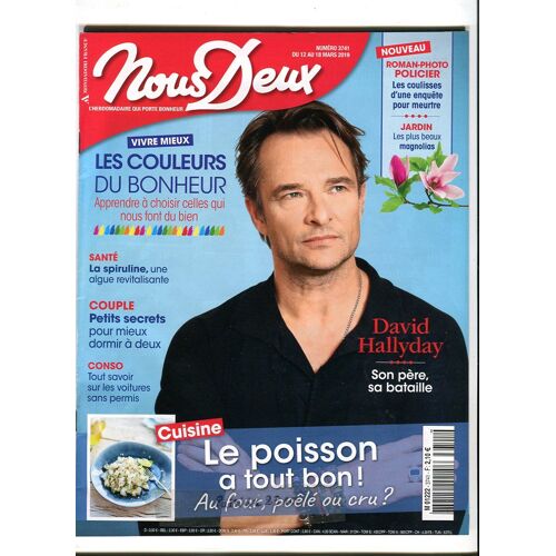 Nous Deux - N°3741 : David Hallyday - Son Père, Sa Bataille