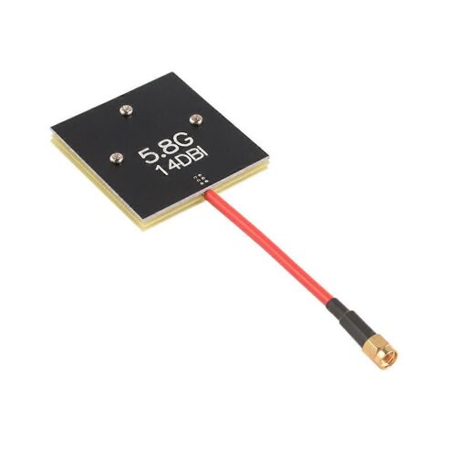 FPV 5.8G 14DBi Antenne panneau à gain élevé pour Phantom/Émetteur RC832 RC805 Récepteur QAV250 F450 Quadcopter (RP-SMA)