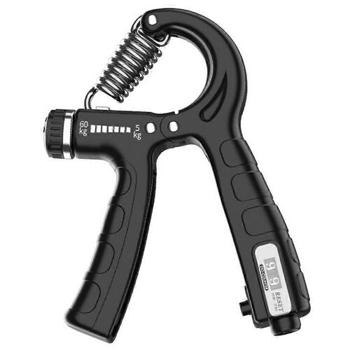 Compteur Poignée Renforceur Fitness Entraînement Gripper Réglable Gym Poignet Force Musculaire Exerciseur