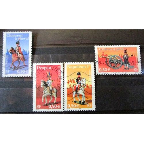 2004. F3679;F3680;F3681;F3683: Napoléon Ier Et La Garde Impériale.