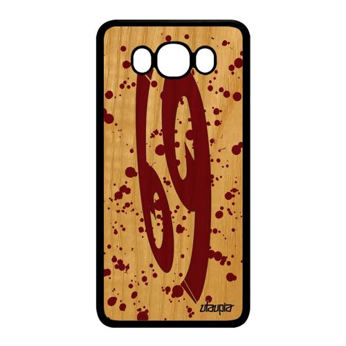Coque Silicone Samsung J7 2016 En Bois Signe Du Zodiaque Cancer Horoscope Samsung Galaxy J7 2016