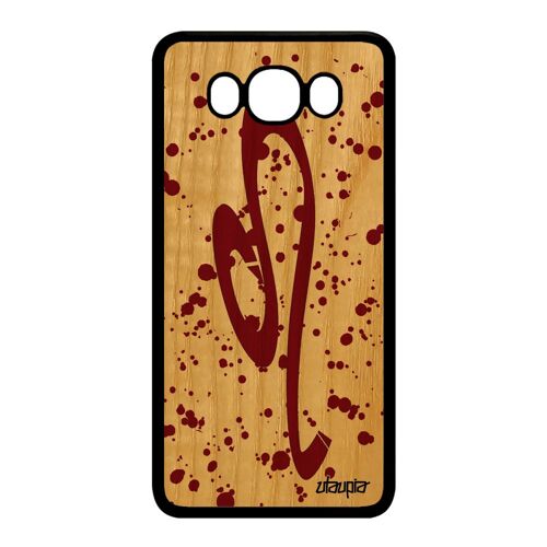 Coque Silicone Samsung J7 2016 En Bois Signe Du Zodiaque Lion Avenir Case Samsung Galaxy J7 2016
