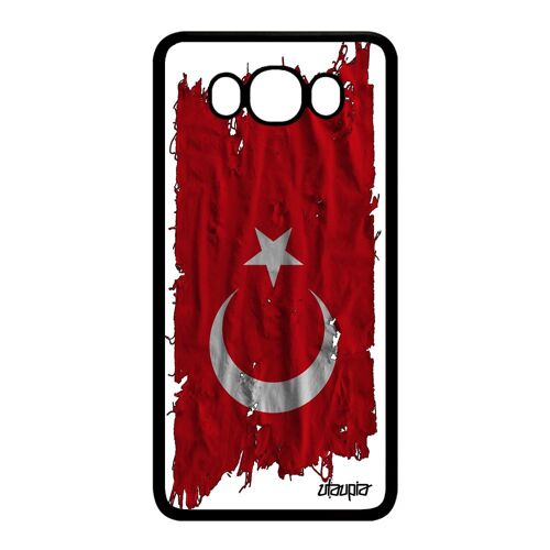 Coque Drapeau Turquie Turc Silicone Samsung J7 2016 Foot Pas Cher Housse Samsung Galaxy J7 2016