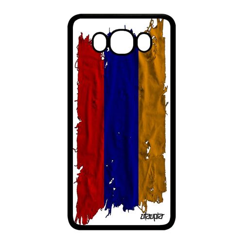 Coque Pour Samsung J7 2016 Silicone Drapeau Armenie Armenien Smartphone A Samsung Galaxy J7 2016