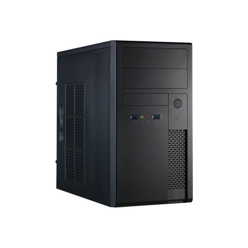 Chieftec Mesh Series XT-01B - Tour - micro ATX 350 Watt (ATX12V 2.3/ PS/2) - noir - USB/Audio