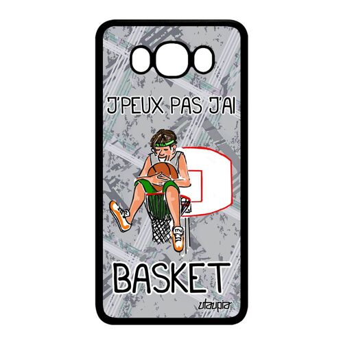Coque Samsung Galaxy J7 2016 Silicone Jpeux Pas J'ai Basket Mobile Housse Gel De