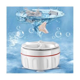 3PCS Mini Machine À Laver USB Turbine Tournante Bidirectionnelle Machine À Laver Portable pour Sous-Vêtements De Chaussette