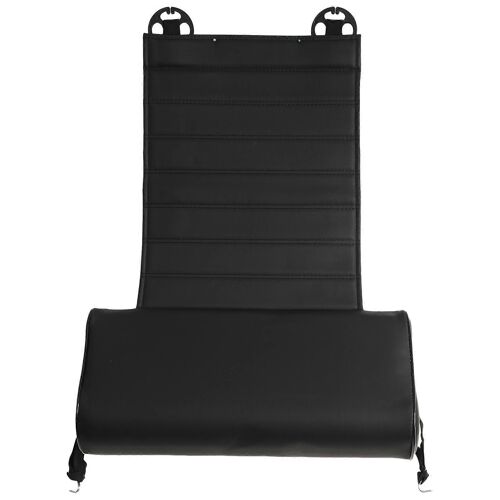 Universal Car Leather Leg Pad Support Extension Mat Support Leg Leather Cushion Knee Pad Memory Bla