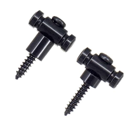 Supports De Boucle De Corde Pour Guitare Électrique Avec Vis De Montage Montage Tree Guide Accessoires De Guitare Noir