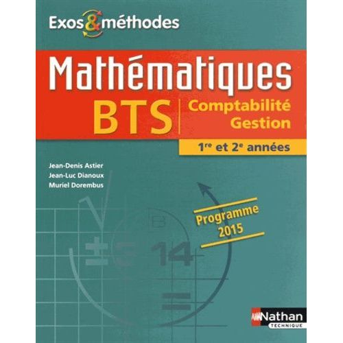 Mathématiques Bts Compabilité Gestion
