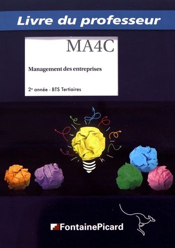 Management Des Entreprises Bts Tertiaires 2e Année - Livre Du Professeur - Edition 2017-2018