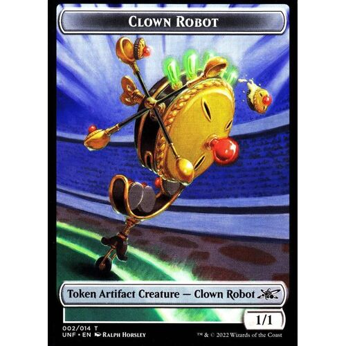 Token - Clown Robot - Magic - Unfinity Vo - 2/14
