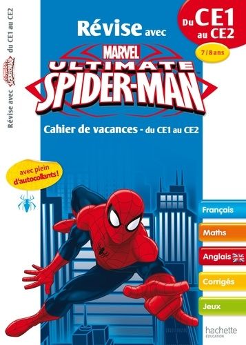 Révise Avec Marvel Ultimate Spider-Man - Du Ce1 Au Ce2, 7-8 Ans