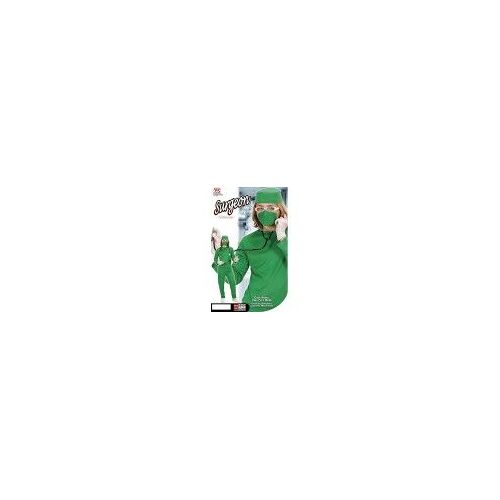 Déguisement Chirurgien Enfant Vert Halloween 5-7 Ans (128 Cm)