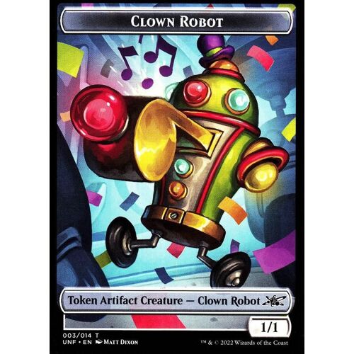 Token - Clown Robot - Magic - Unfinity Vo - 3/14