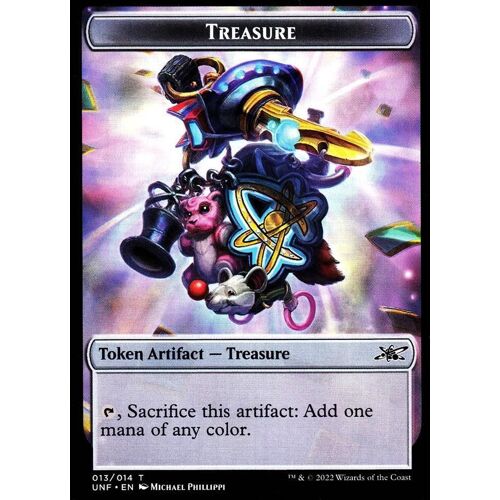 Token - Treasure - Magic - Unfinity Vo - 13/14