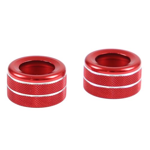 Pour- 2011-2014 Aluminium Alloy Car Center Console Volume Knob Rouge