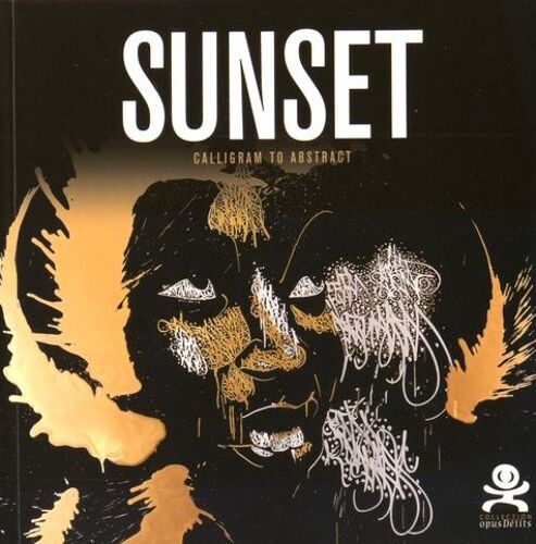 Sunset - Calligram To Abstract
