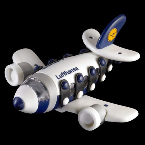 Jet Lufthansa À Assembler - 12.5x13x7 Cm Mic O Mic