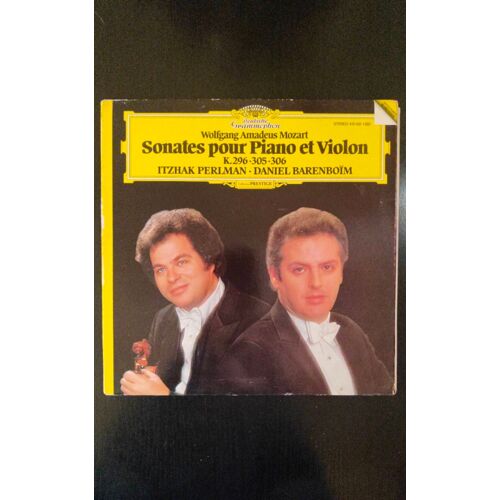 Mozart Sonates Pour Piano Et Violon K.296-305-306 Itzhak Perlman Daniel Barenboim