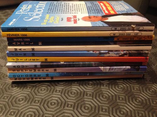 Lot 11 Magazines 1996 Sélection Reader's Digest