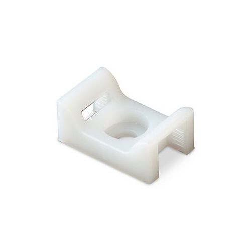Ancor Cable Tie Mount - Natural - #8 Screw - 100 Pieces Per Bag