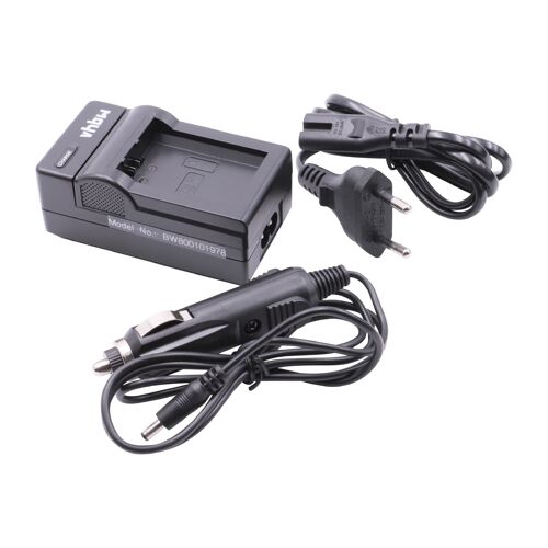 Vhbw Chargeur Compatible Avec Sony Alpha Slt-33l, Slt-33y, Slt-35, Slt-35k Caméra, Action-Cam - Chargeur + Câble Allume-Cigare, Témoin De Charge