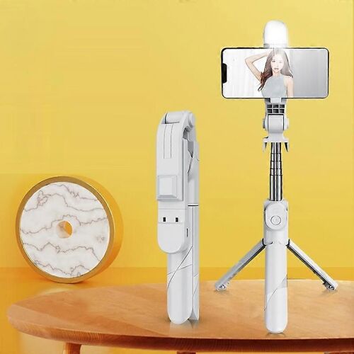 Xt02sp Mini Trépied Bluetooth Live Selfie Stick