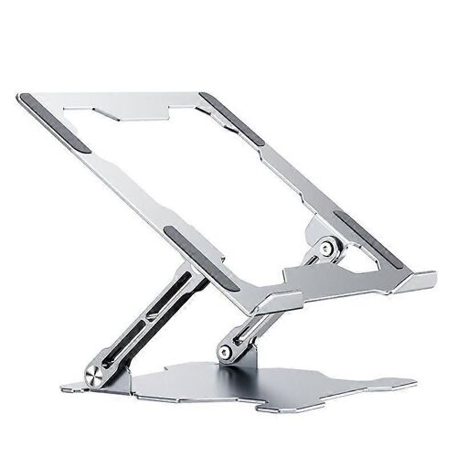 Support d'ordinateur portable pliable intégré Support de bureau plat creux dissipant la chaleur