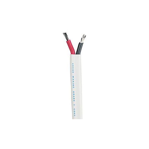 Ancor Standard Duplex Cable - Flat 18/2 Awg - 2 X 0.8mm² Red/Black - 100'
