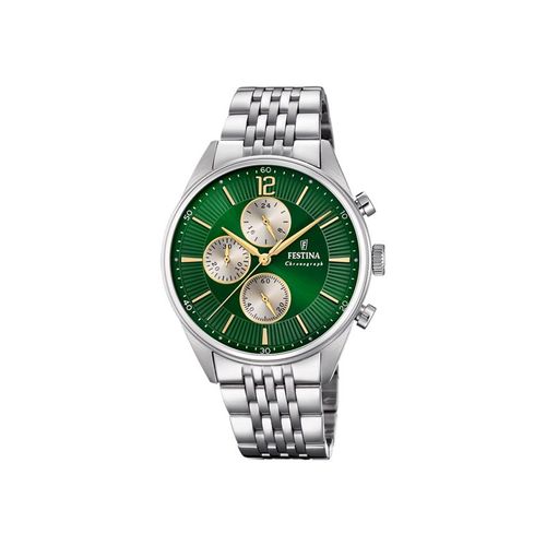 Festina Montre Timeless Chronograph Homme Acier F20285/9