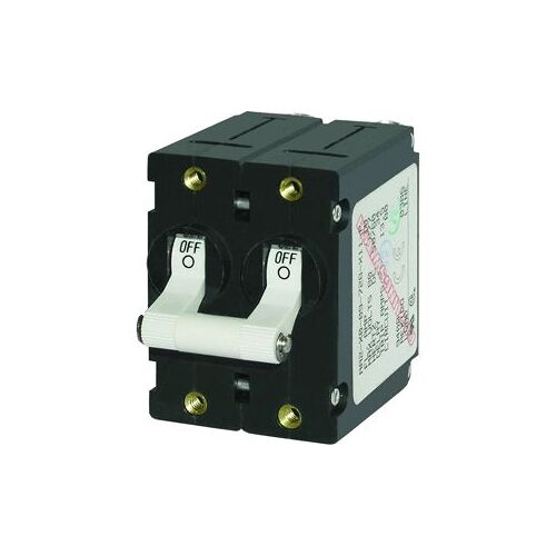 Blue Sea 7235 A-Series Double Pole Toggle - 15a - White