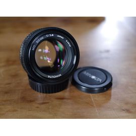 Objectif Minolta MD 50mm 1.4 ( pour X700 X500 X300 XG SRT... )