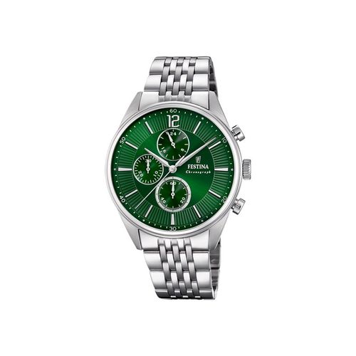 Festina Montre Timeless Chronograph Homme Acier F20285/8