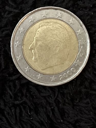 Pièce 2euros 2000 Roi Albert 