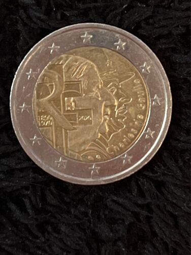 Pièce 2euro Charle De Gaulle 2020