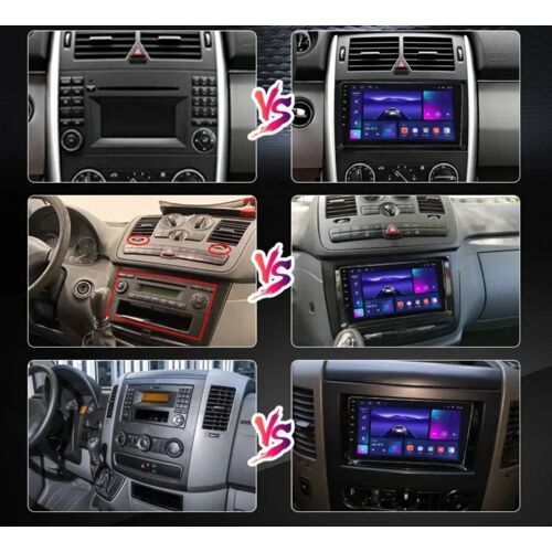 Carplay Gps Bluetooth Wifi Mercedes W169 W639 Vito Viano