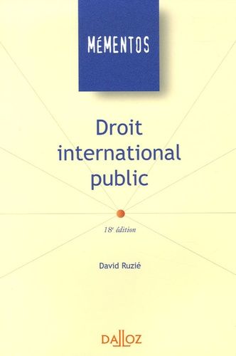 Droit International Public - Edition 2006