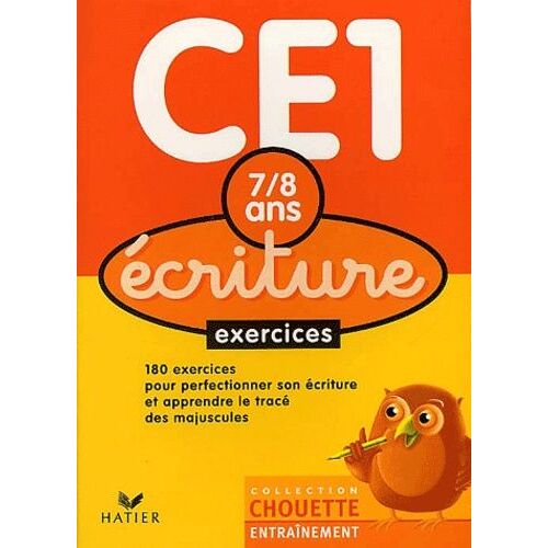 Ecriture Ce1