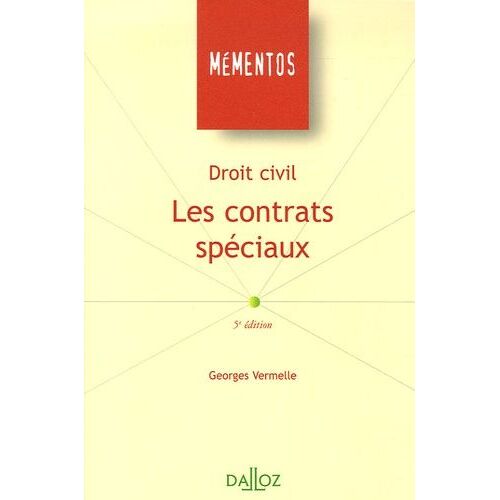 Les Contrats Spéciaux - Droit Civil