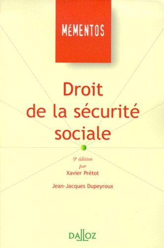 Droit De La Sécurité Sociale