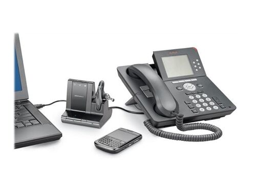 Poly Savi W730-M - 700 Series - micro-casque - montage sur l'oreille - DECT / Bluetooth - sans fil