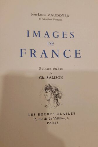 Images De France. Pointes Sèches De Charles Samson