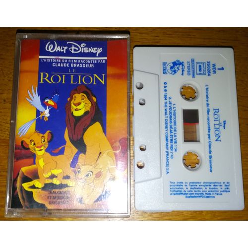 Le Roi Lion - Histoire Du Film Racontée Par Claude Brasseur Walt Disney